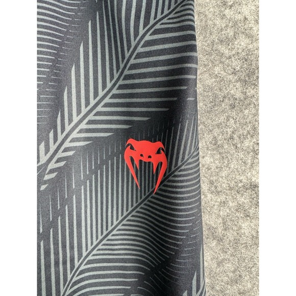 Venum MMA Pants Mens Medium Black Compression Boxing Fight Team Spats Ufc Train - Picture 4 of 6